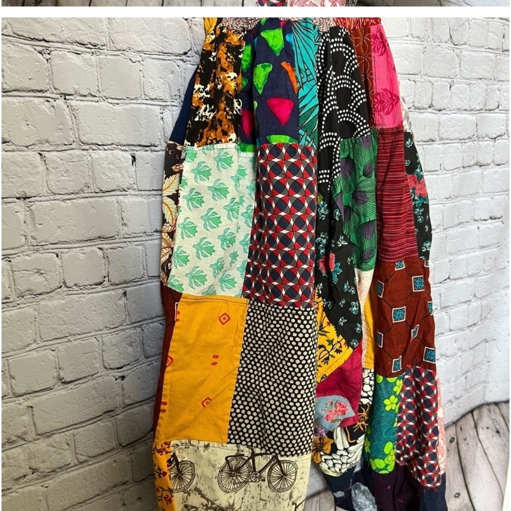 Tribe Azure Patchwork Jumpsuit - image 5